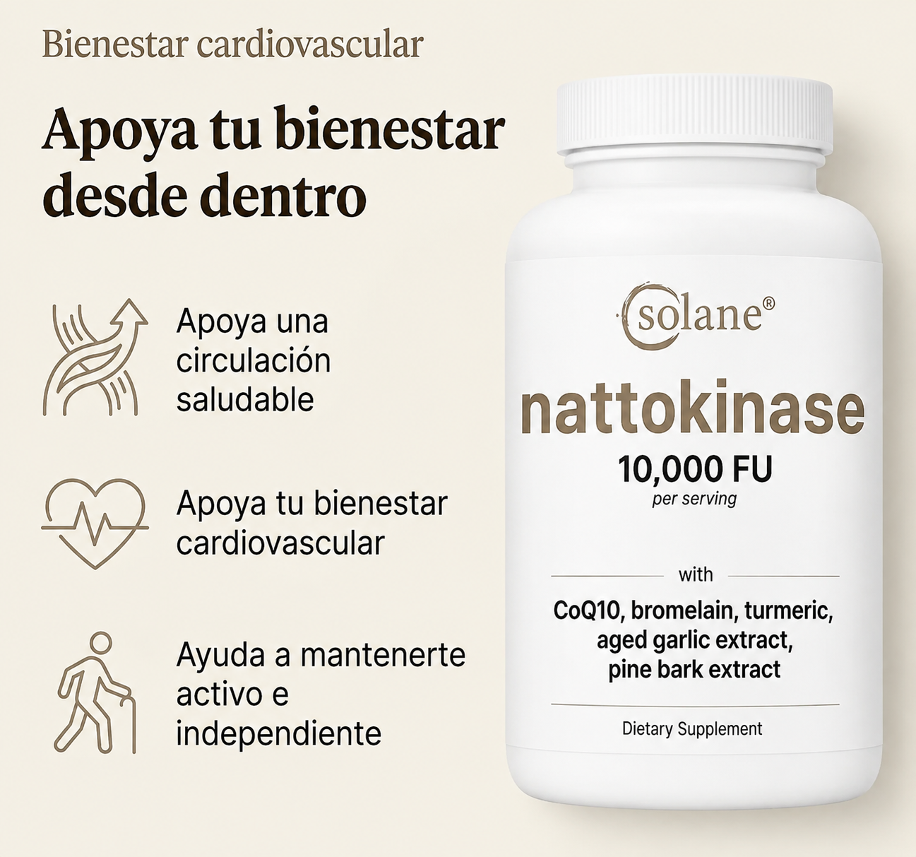 Nattokinase  – Fórmula Avanzada para la Circulación