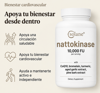 Nattokinase  – Fórmula Avanzada para la Circulación